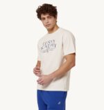 homens camiseta decote careca tênis branco Autry 86XF106