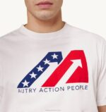 homens icônica camiseta decote careca branca Autry 86XF96 - Image 3