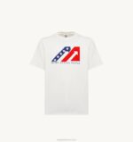 homens icônica camiseta decote careca branca Autry 86XF96 - Image 4