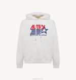 homens moletom com capuz branco com logo icônico Autry 86XF104 - Image 4