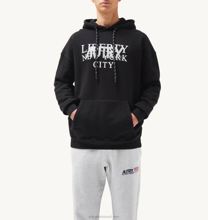 homens_moletom_com_capuz_preto_com_estampa_liberty_autry_86xf110.jpg homens moletom com capuz preto com estampa liberty Autry 86XF110 - Image 1