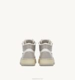 homens tênis mid medalist bicolor em couro branco e tom vapor Autry 86XF27 - Image 3