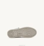 homens tênis mid medalist bicolor em couro branco e tom vapor Autry 86XF27 - Image 4