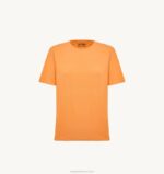 mulheres camiseta gola careca supervintage laranja Autry 86XF275 - Image 4