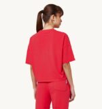 mulheres camiseta vermelha com logo aeróbico Autry 86XF282 - Image 2