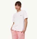 mulheres icônica camiseta decote careca branca Autry 86XF273
