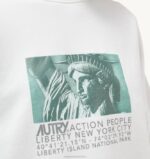 mulheres moletom com foto da liberdade branco Autry 86XF299 - Image 4