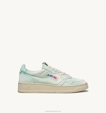 mulheres tênis baixo medalhista em denim saltwater Autry 86XF214